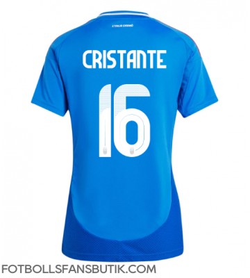 Italien Bryan Cristante #16 Replika Hemmatröja Damer EM 2024 Kortärmad